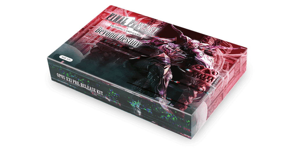 Final Fantasy TCG - Opus XXI (21) - Beyond Destiny - Pre-Release Kit