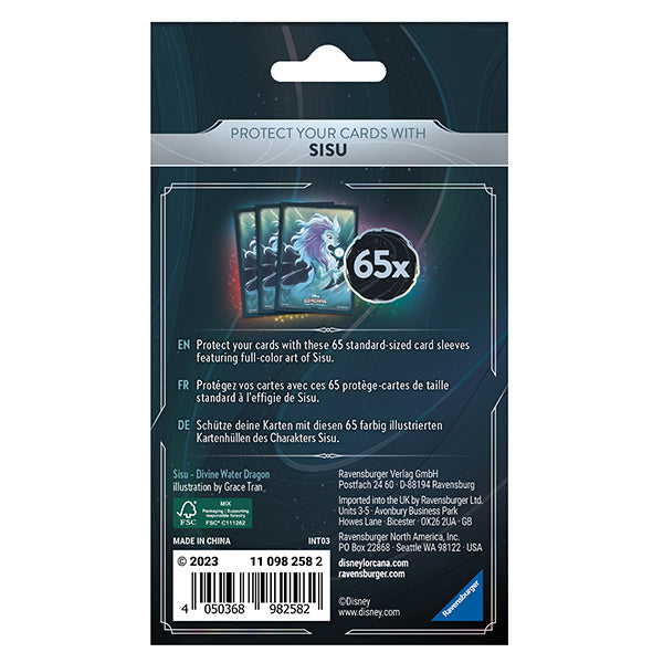 Lorcana Supplies: Rise of the Floodborn - Sisu Card Sleeves (65 ct.)