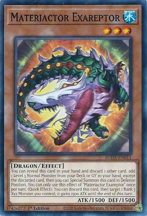Yu-Gi-Oh! TCG - Supreme Darkness - SUDA-EN011 - Materiactor Exareptor - Common / Short Print (1st Edition)