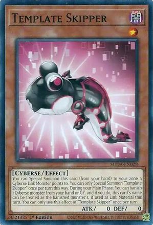 Yu-Gi-Oh! TCG - Supreme Darkness - SUDA-EN028 - Template Skipper - Common / Short Print (1st Edition)
