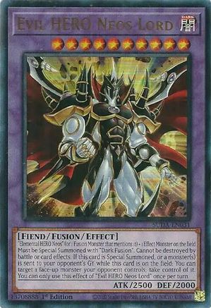 Yu-Gi-Oh! TCG - Supreme Darkness - SUDA-EN031 - Evil HERO Neos Lord - Ultra Rare (1st Edition)