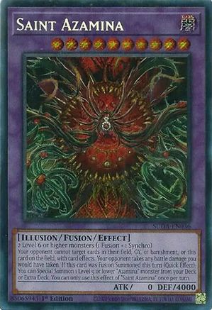Yu-Gi-Oh! TCG - Supreme Darkness - SUDA-EN036 - Saint Azamina - Secret Rare (1st Edition)