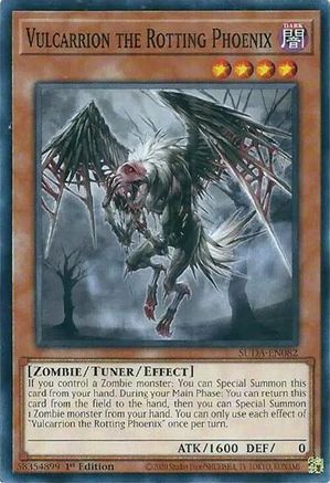 Yu-Gi-Oh! TCG - Supreme Darkness - SUDA-EN082 - Vulcarrion the Rotting Phoenix - Common / Short Print (1st Edition)