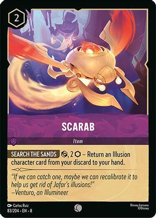 Lorcana TCG - Reign of Jafar - 83/204 - Scarab - Common - Non-Foil