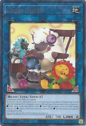 Yu-Gi-Oh! TCG - Justice Hunters - JUSH-EN048 - Cross-Sheep - Rare (1st Edition)