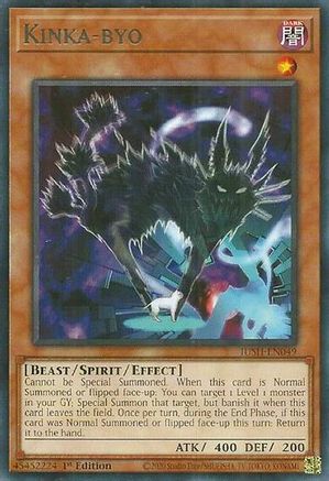 Yu-Gi-Oh! TCG - Justice Hunters - JUSH-EN049 - Kinka-byo - Rare (1st Edition)