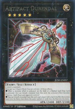 Yu-Gi-Oh! TCG - Justice Hunters - JUSH-EN057 - Artifact Durendal - Rare (1st Edition)