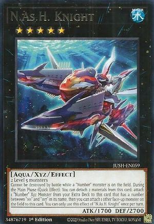 Yu-Gi-Oh! TCG - Justice Hunters - JUSH-EN059 - N.As.H. Knight - Rare (1st Edition)