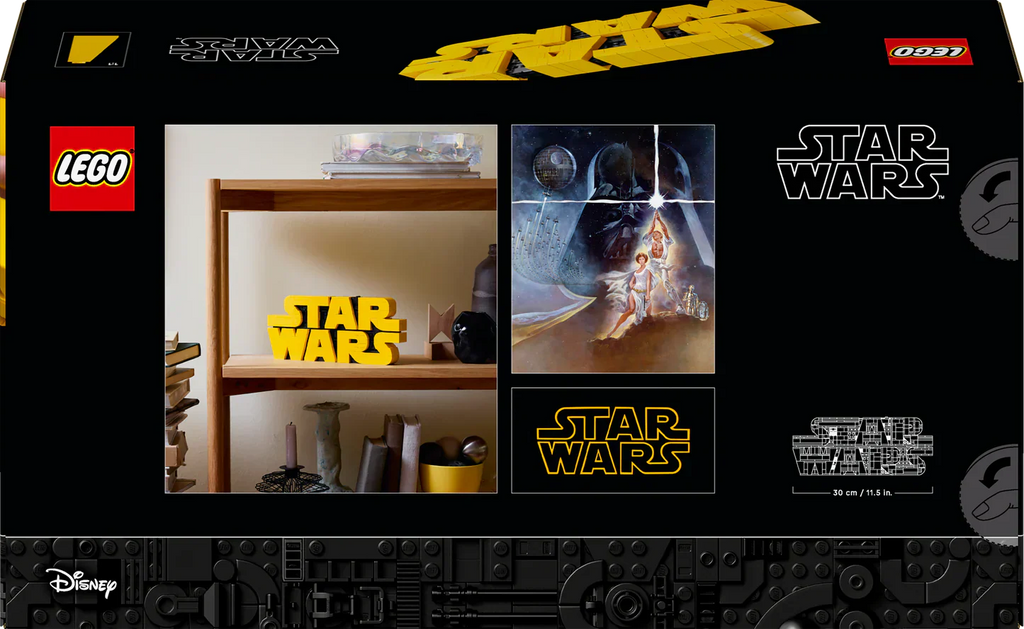 LEGO® Star Wars™ Brick-Built Star Wars Logo 75407