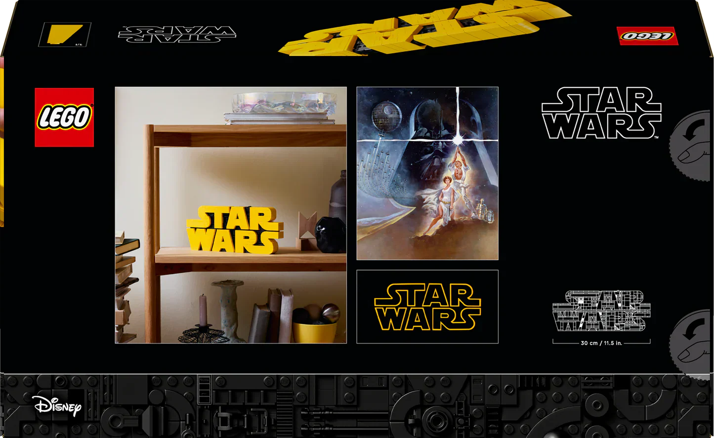 LEGO® Star Wars™ Brick-Built Star Wars Logo 75407