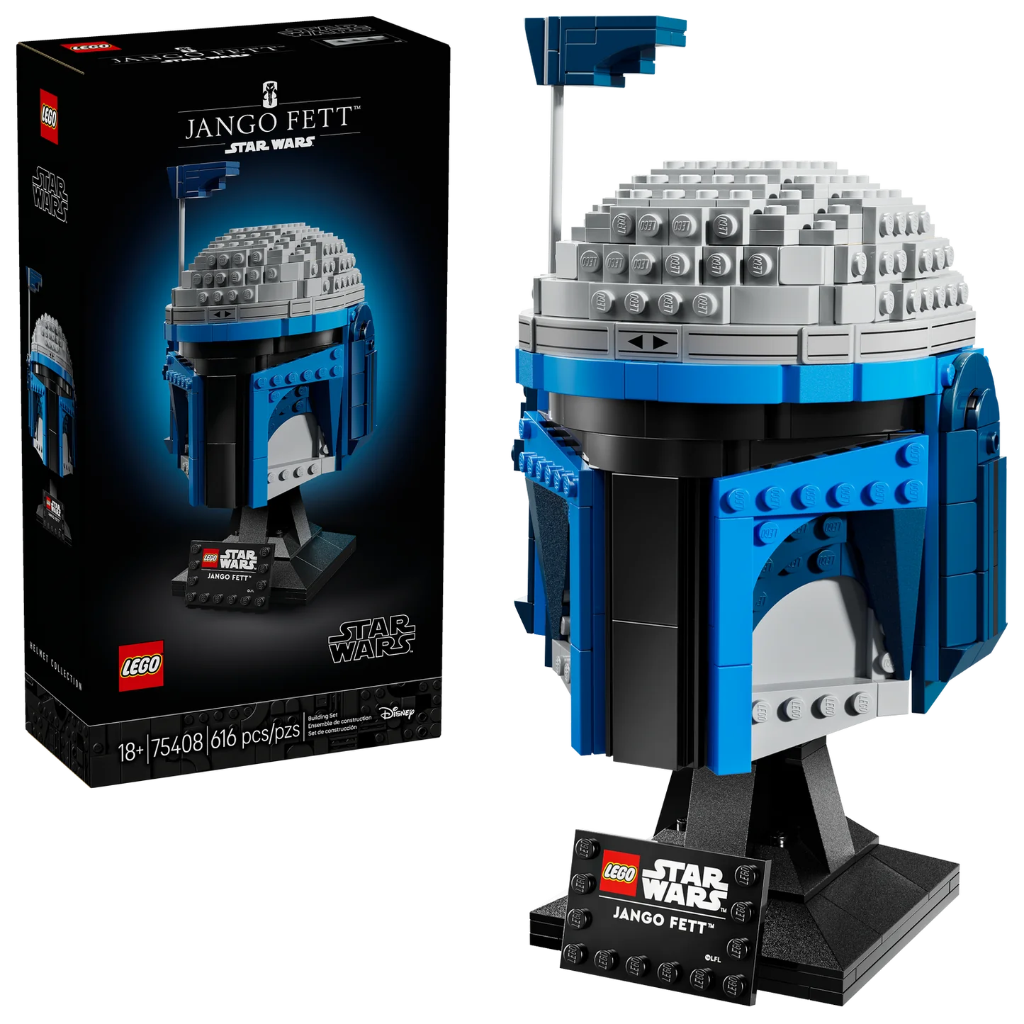 LEGO® Star Wars™ Jango Fett™ Helmet 75408