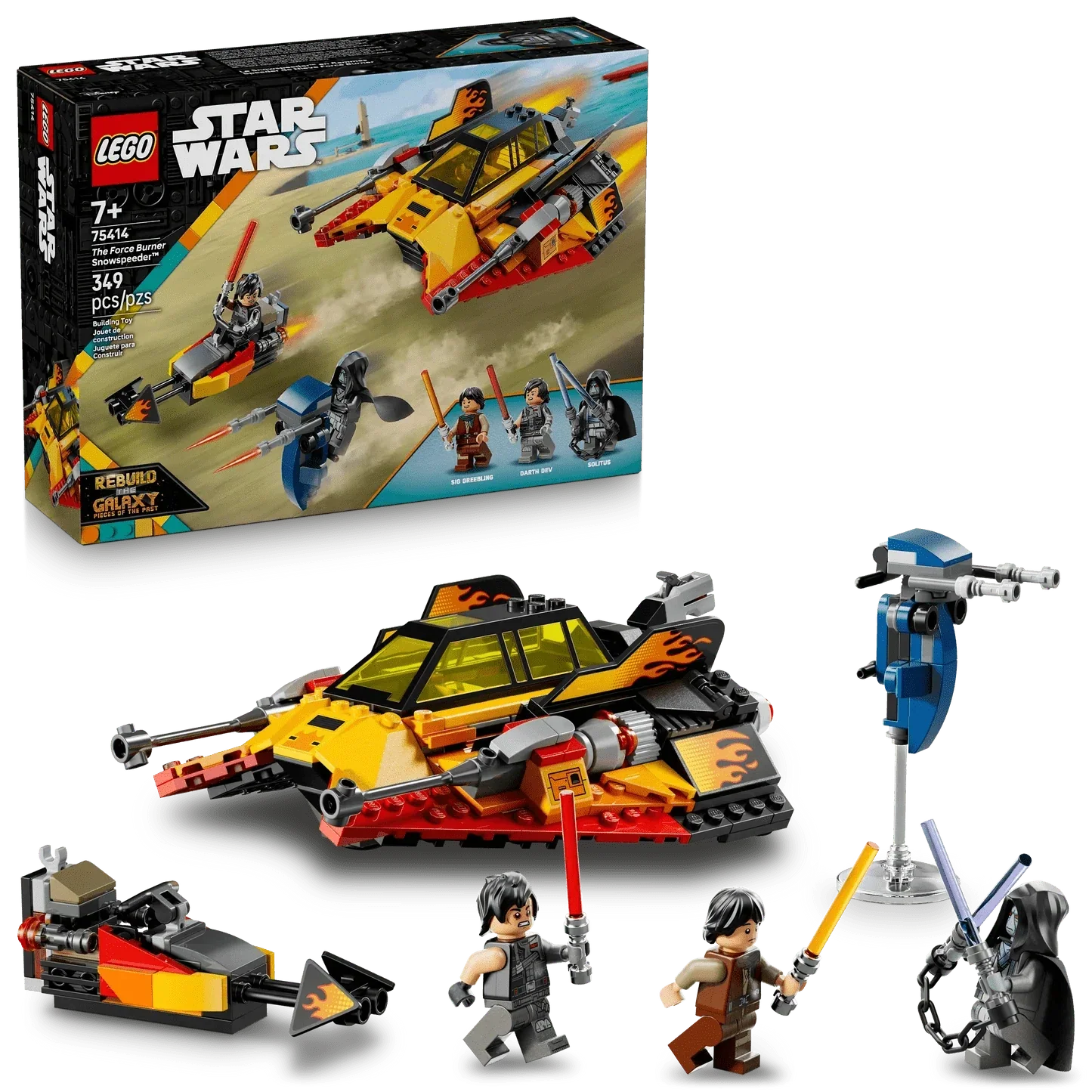LEGO® Star Wars™ The Force Burner Snowspeeder 75414