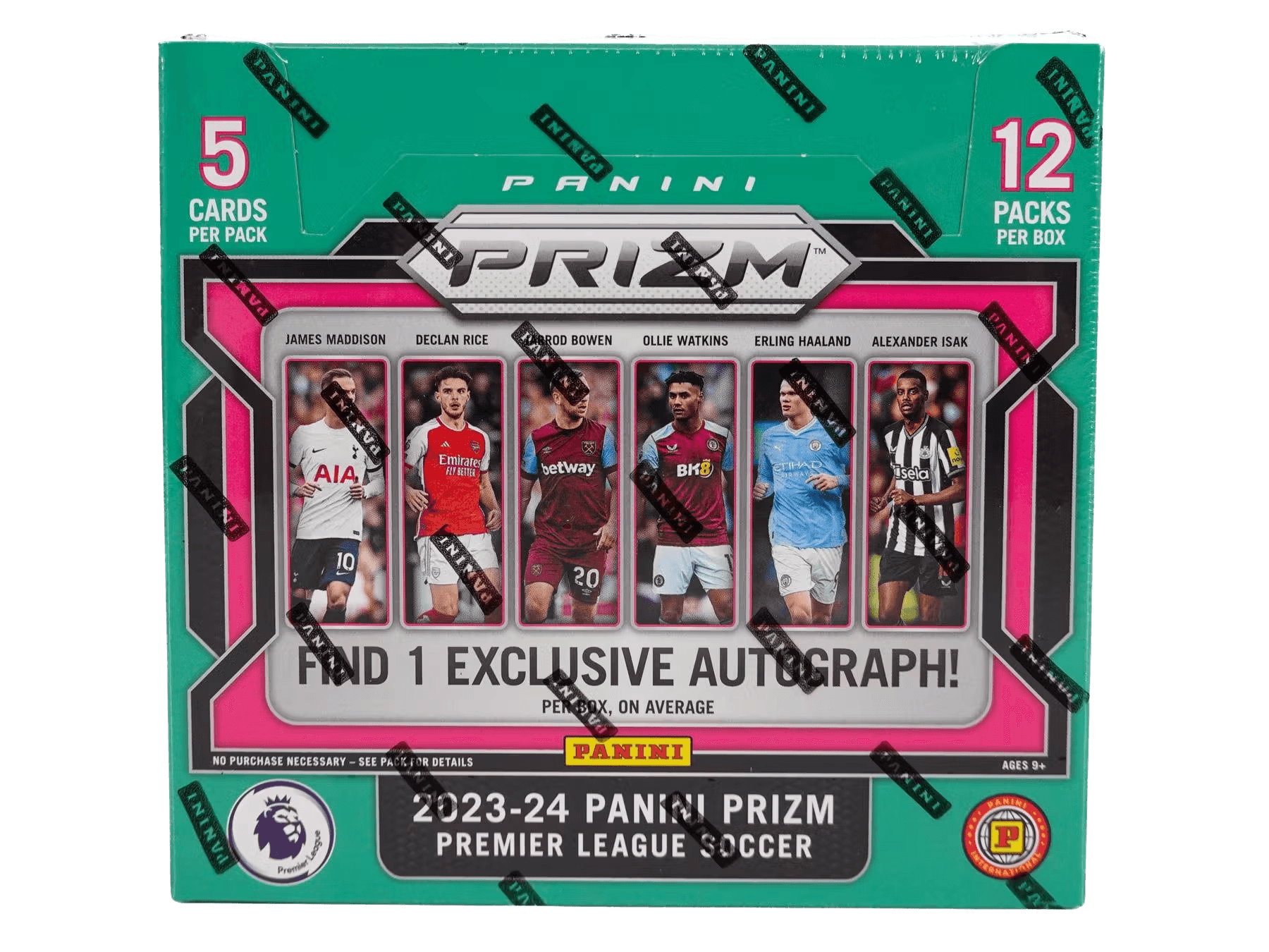 2023/24 Prizm Premier League Football (Soccer) - International Hobby Box (12 Packs)