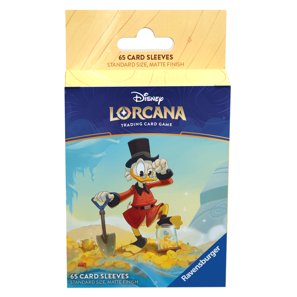 Lorcana Supplies: Into the Inklands: Scrooge McDuck Card Sleeves