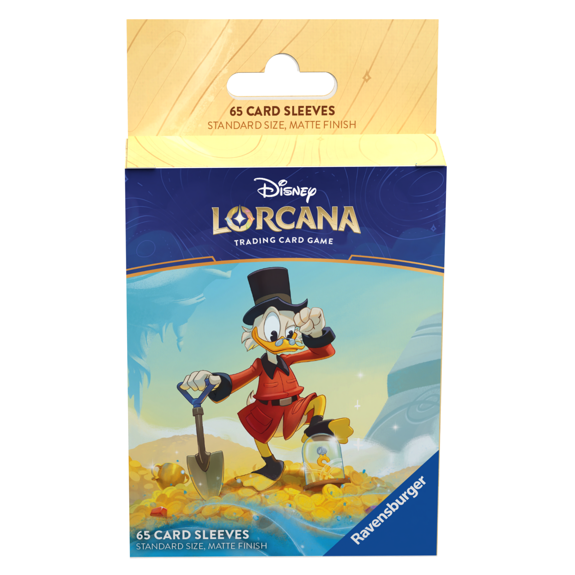Lorcana Supplies: Into the Inklands: Scrooge McDuck Card Sleeves