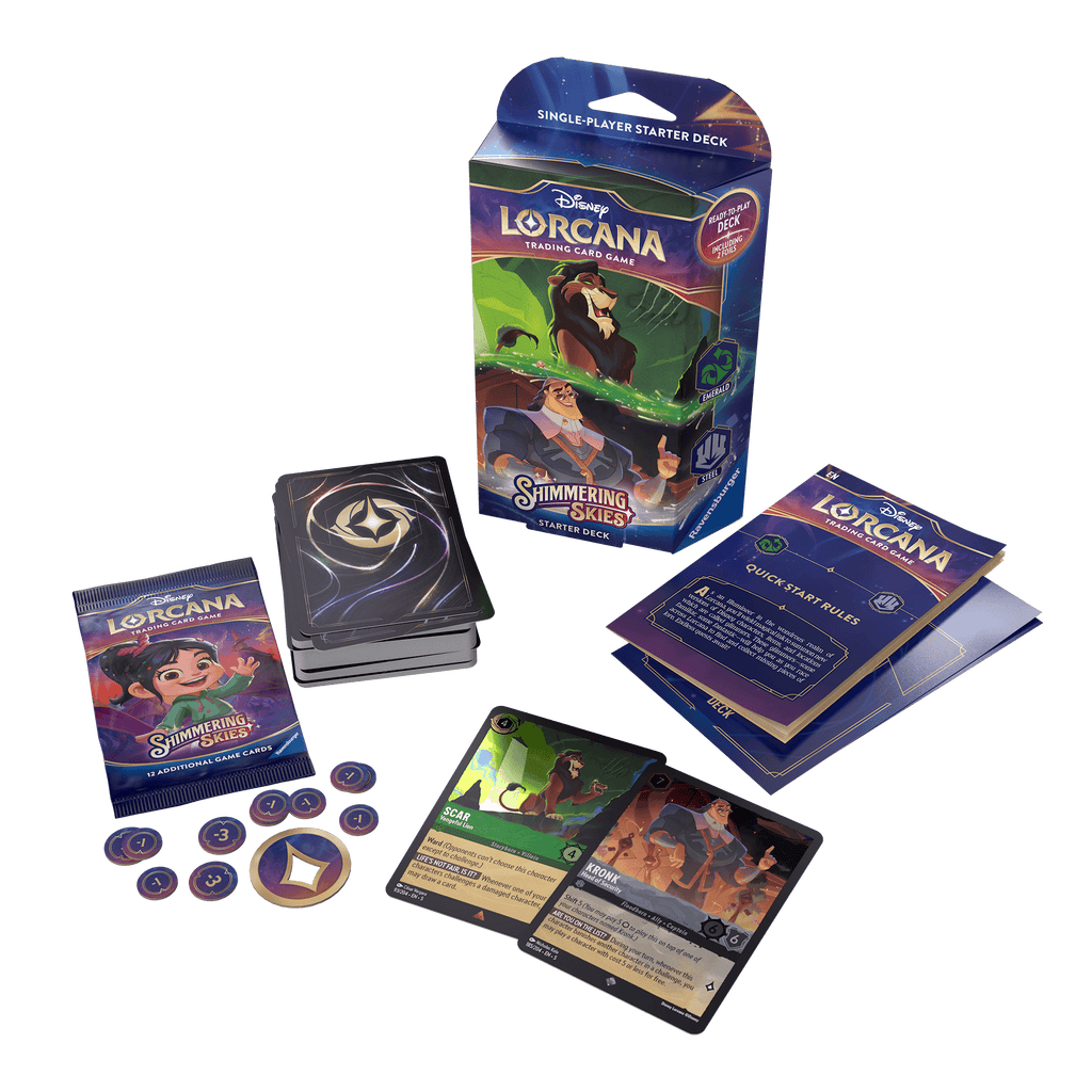 Disney - Lorcana TCG - Shimmering Skies - Starter Deck - Scar & Kronk