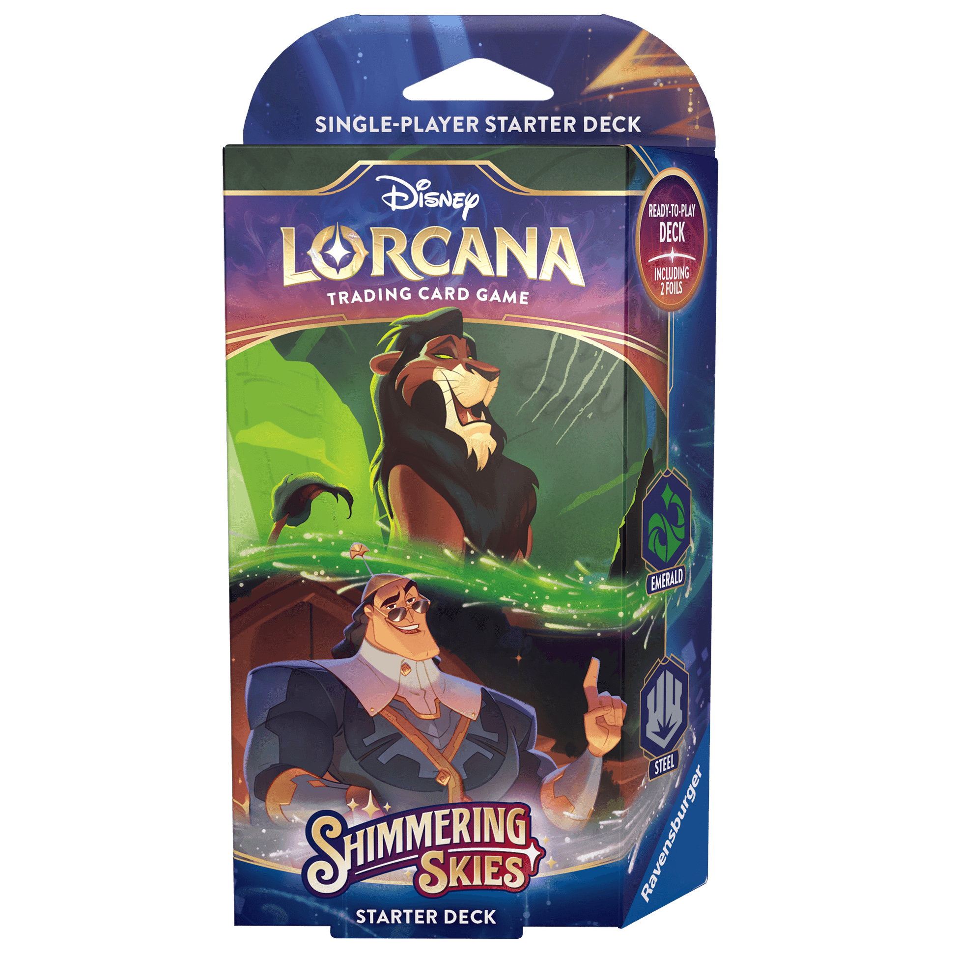 Disney - Lorcana TCG - Shimmering Skies - Starter Deck - Scar & Kronk