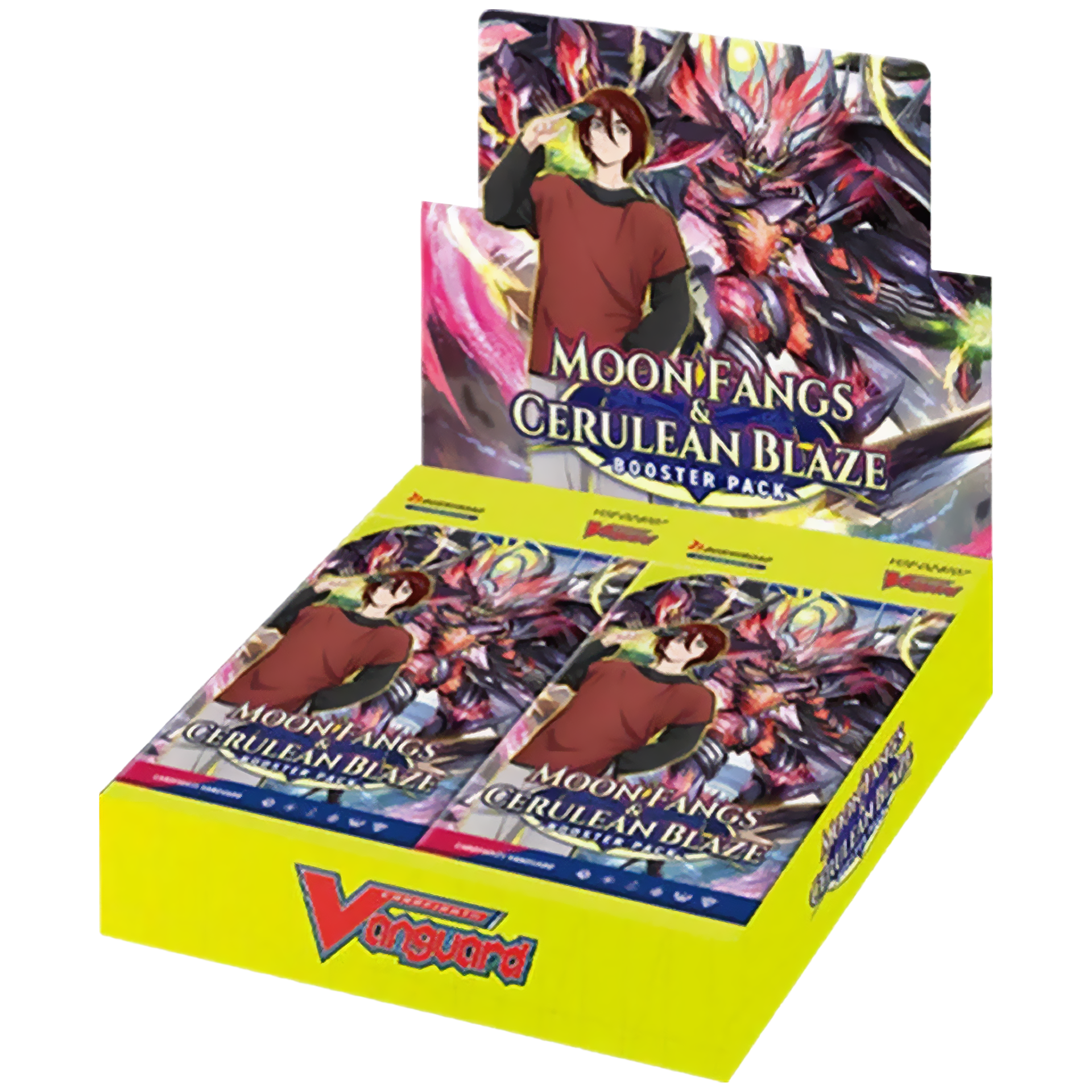 Cardfight!! Vanguard - Moon Fangs & Cerulean Blaze - Display Case (20 Boxes)
