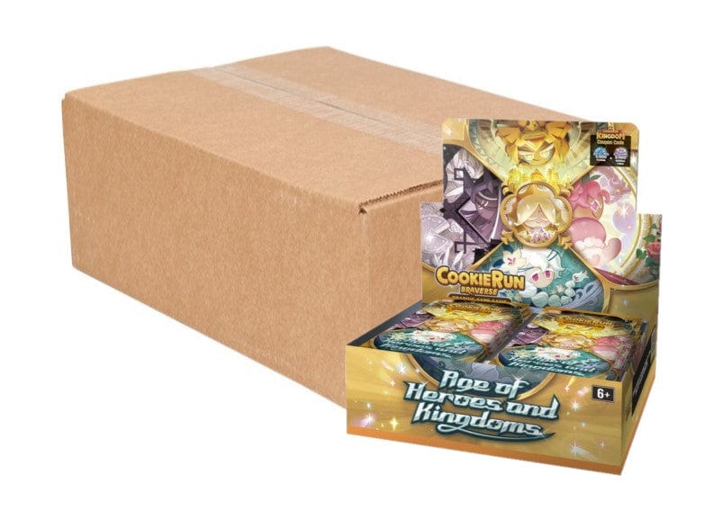 CookieRun Braverse TCG: Age of Heroes and Kingdoms [x8] Booster Case
