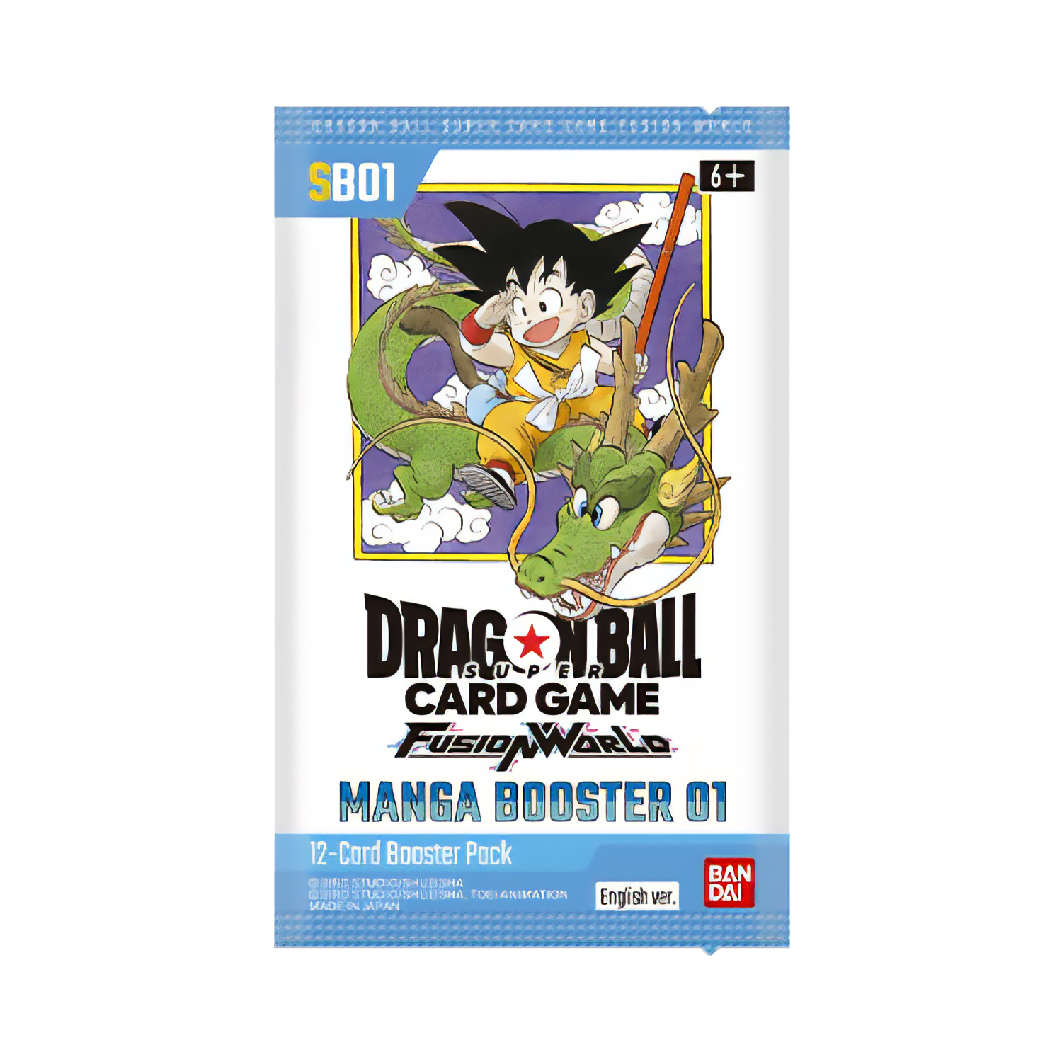 Dragon Ball Super CG Fusion World - Manga Booster (SB01) - Booster Box