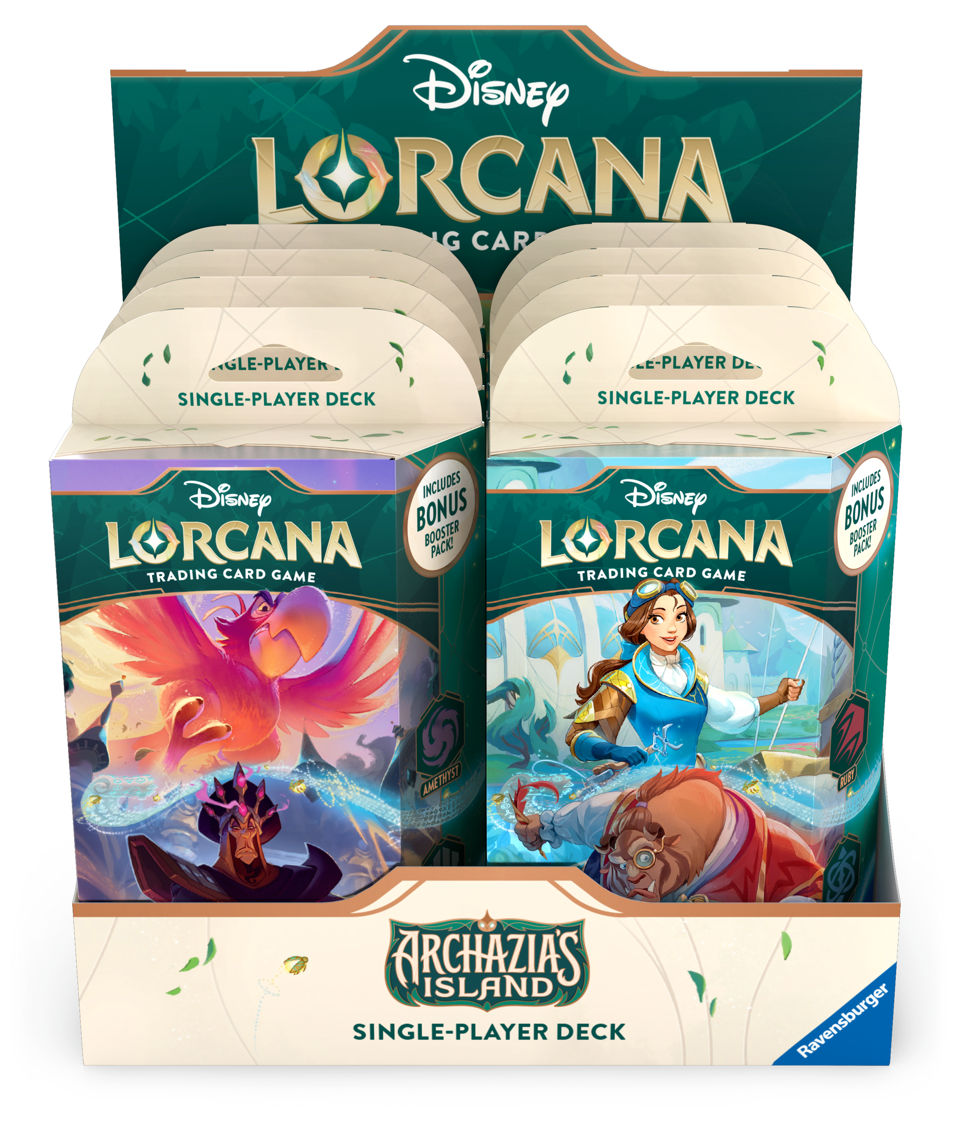 Disney Lorcana: Archazia’s Island Starter Deck Display