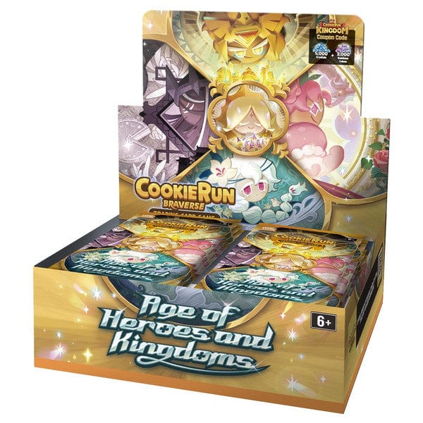 CookieRun Braverse TCG: Age of Heroes and Kingdoms Booster Box