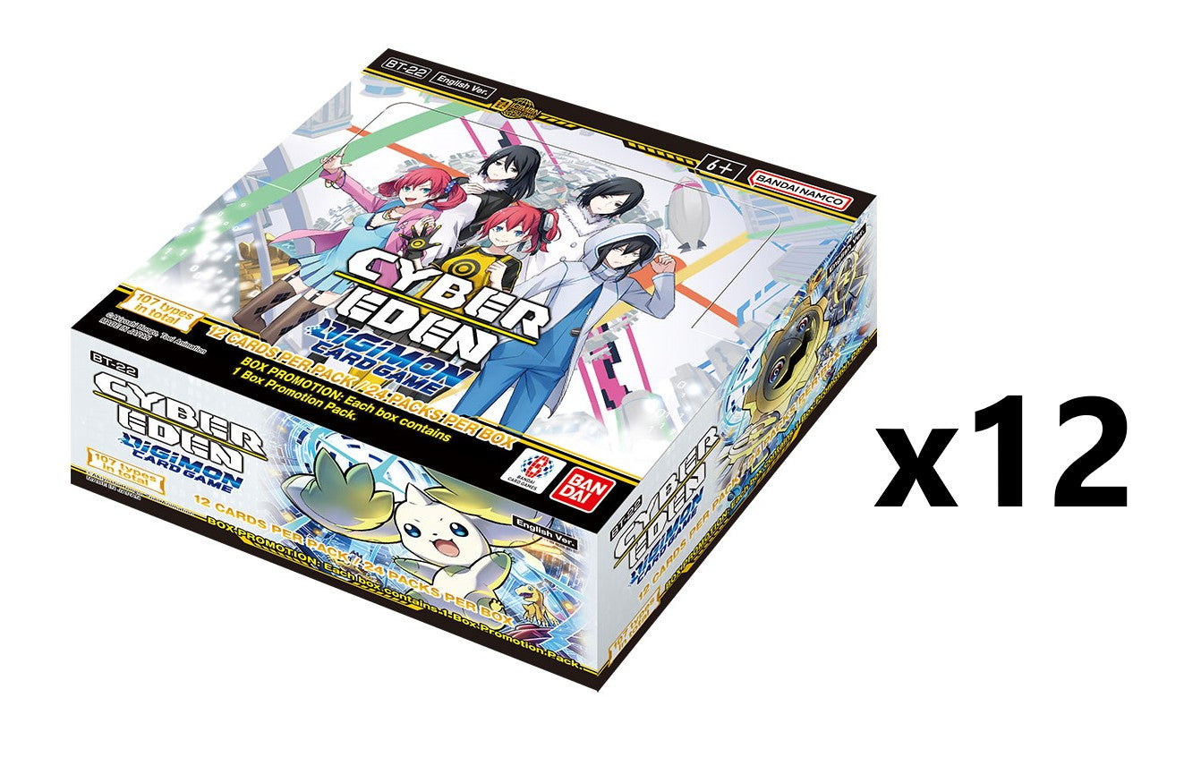 Digimon: Cyber Eden (BT22) [x12] Booster Case