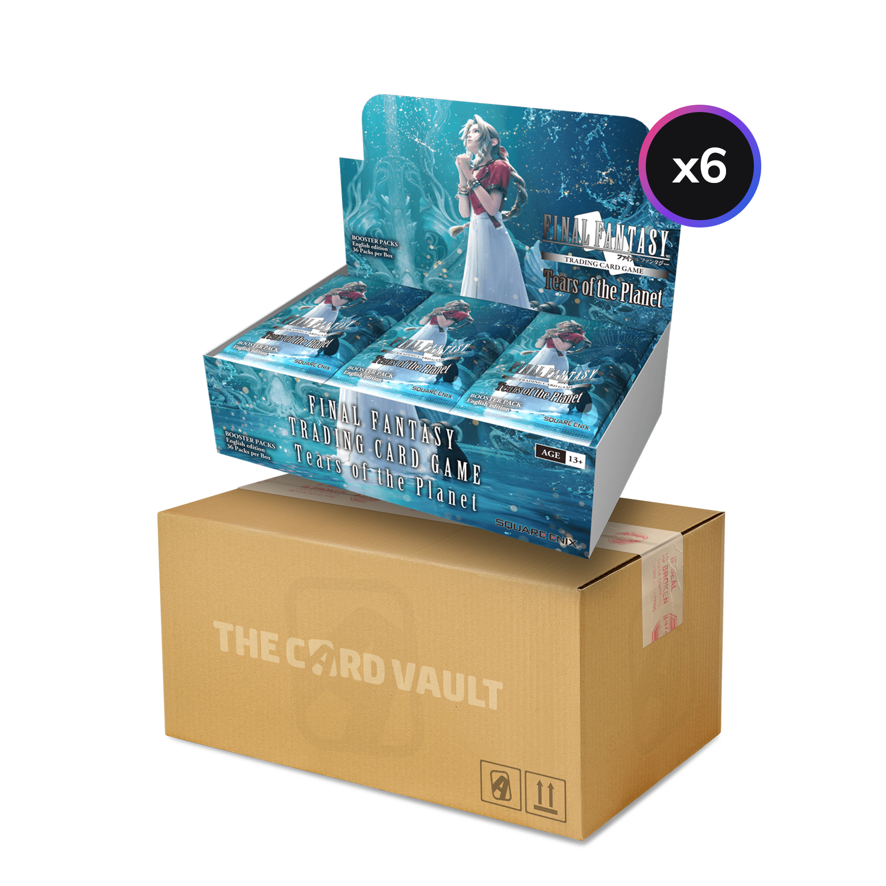 Final Fantasy TCG - Opus XXV (25) - Tears of the Planet - Display Case (6x Booster Boxes)