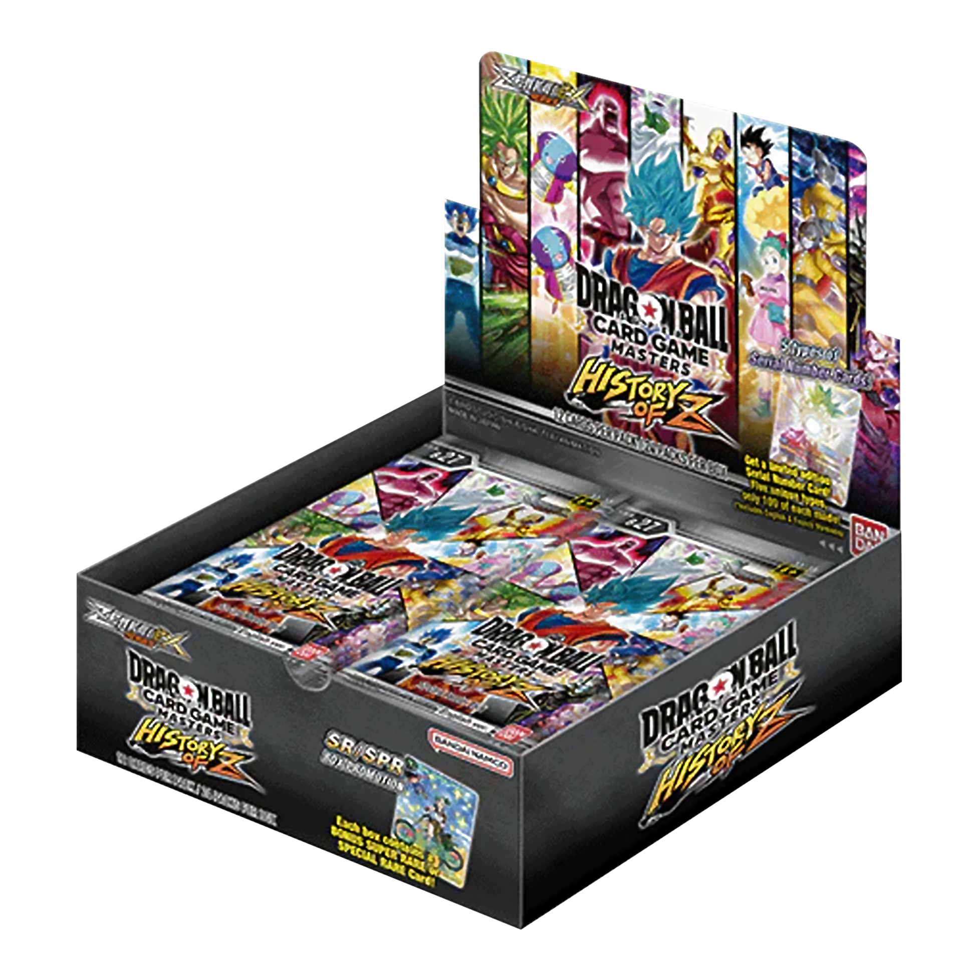 Dragon Ball Super CG Masters - Zenkai Series Set 10 - History of Z (B27) - Display Case (12x Booster Boxes)
