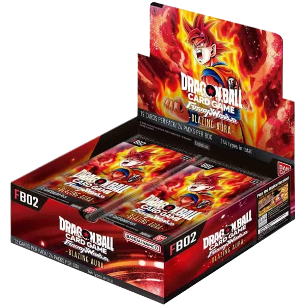 Dragon Ball Super CG Fusion World - Blazing Aura (FB02) - Display Case (12x Booster Boxes)