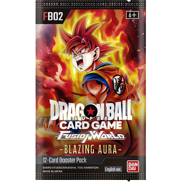Dragon Ball Super CG Fusion World - Blazing Aura (FB02) - Display Case (12x Booster Boxes)