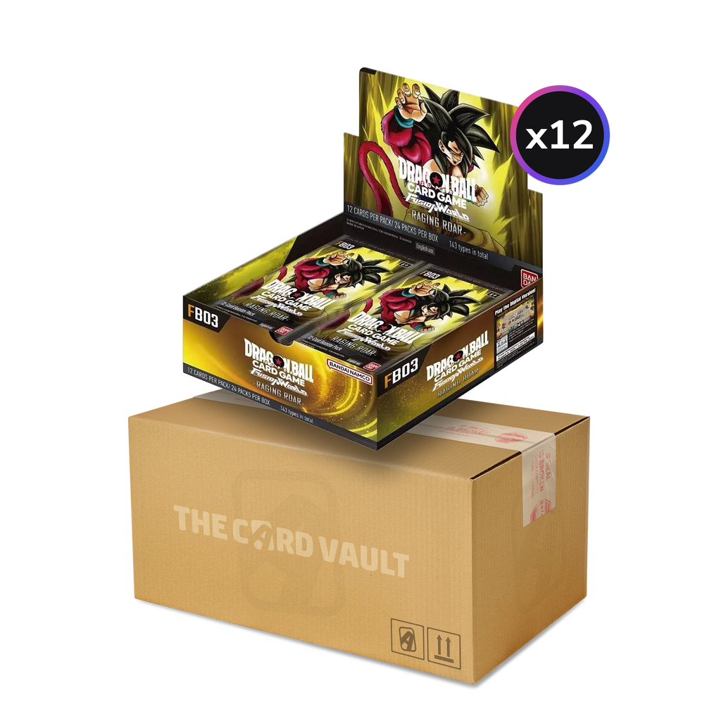 Dragon Ball Super CG Fusion World - Raging Roar (FB03) - Display Case (12x Booster Boxes)