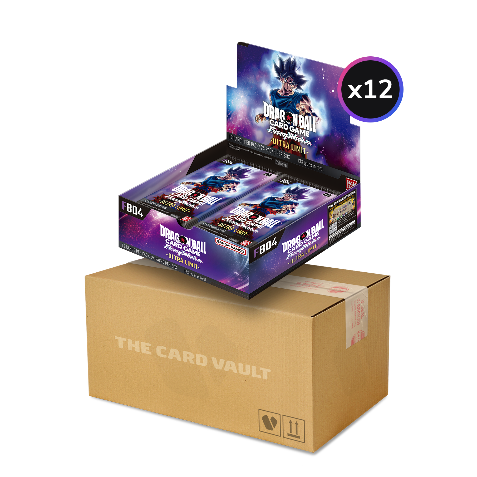 Dragon Ball Super CG Fusion World - Ultra Limit (FB04) - Display Case (12x Boxes)