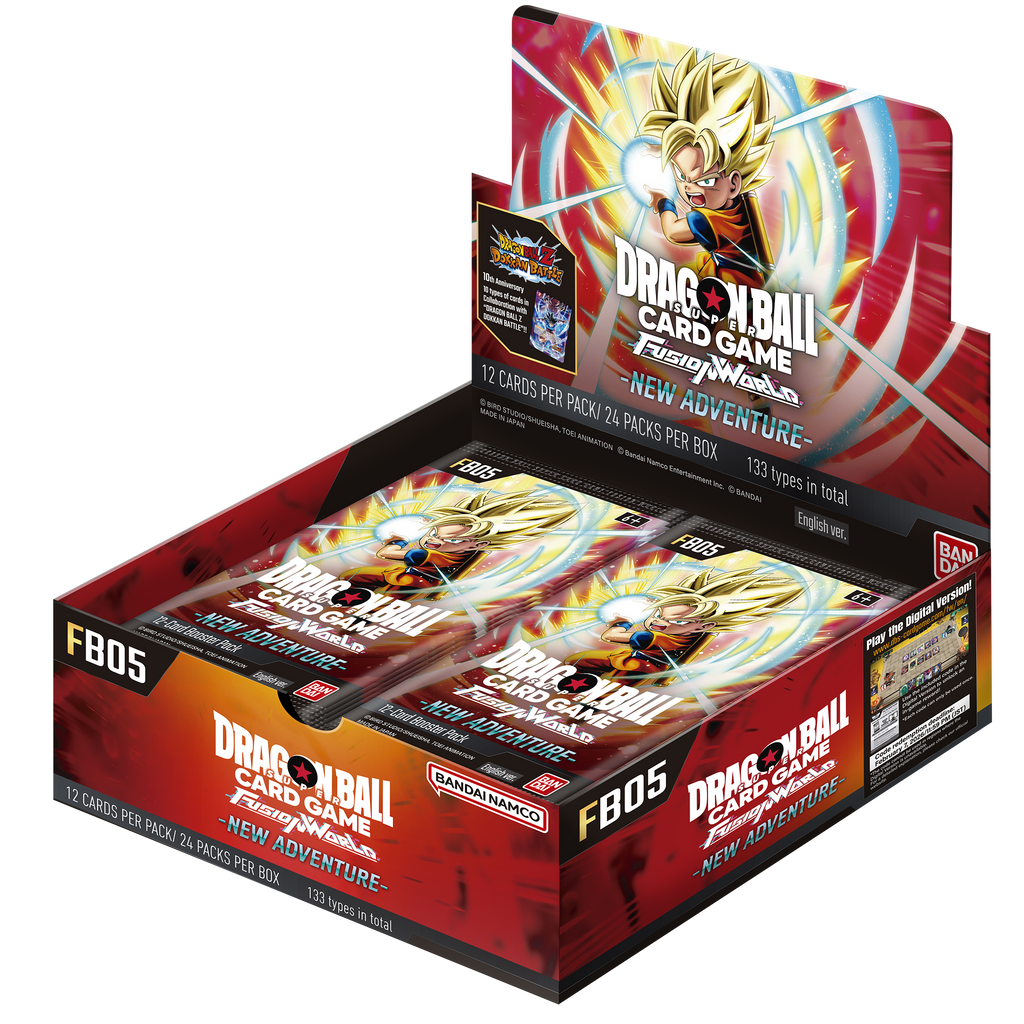 Dragon Ball Super CG Fusion World - New Adventure (FB05) - Display Case (12x Boxes)