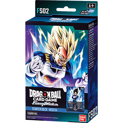 Dragon Ball Super CG Fusion World - Starter Deck - Vegeta (FS02)