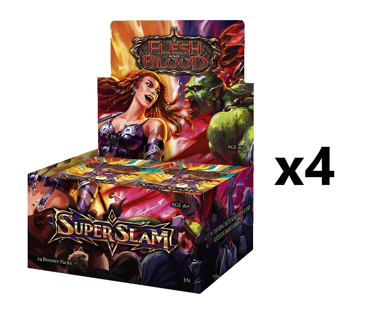Flesh & Blood: Super Slam [x4] Booster Case