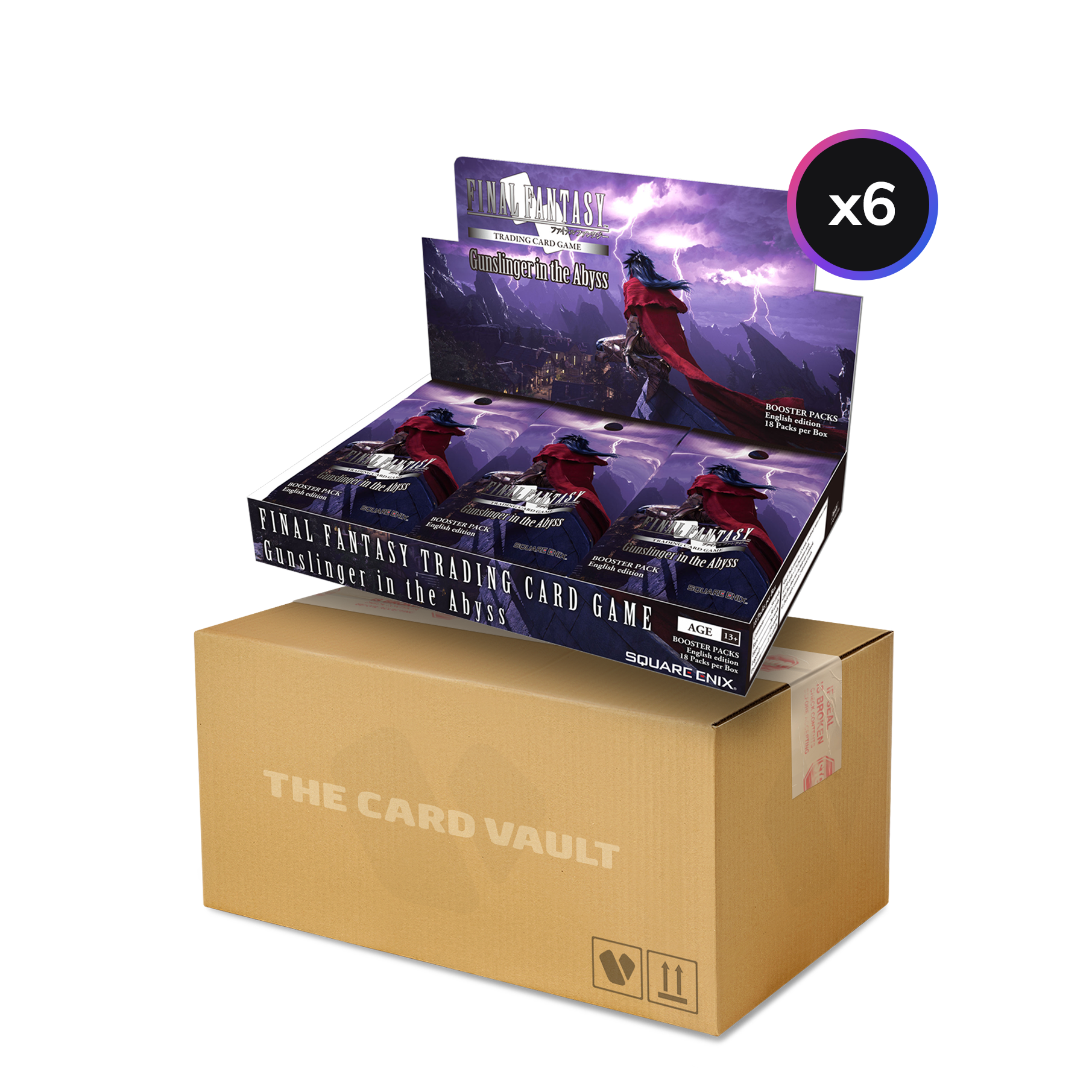 Final Fantasy TCG - Opus XXVI (26) - Gunslinger in the Abyss - Display Case (6x Booster Boxes)