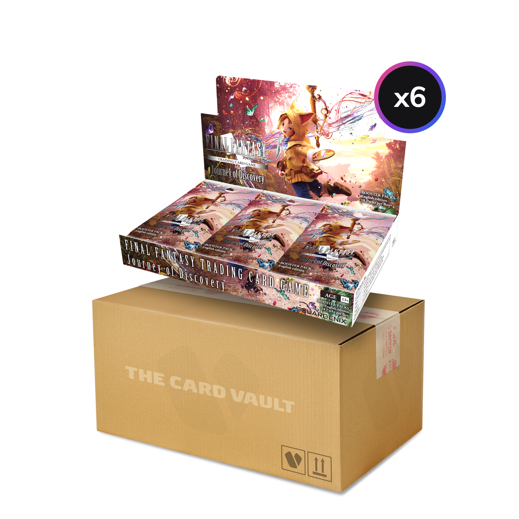 Final Fantasy TCG - Opus XXVII (27) - Journey of Discovery - Display Case (6x Booster Boxes)