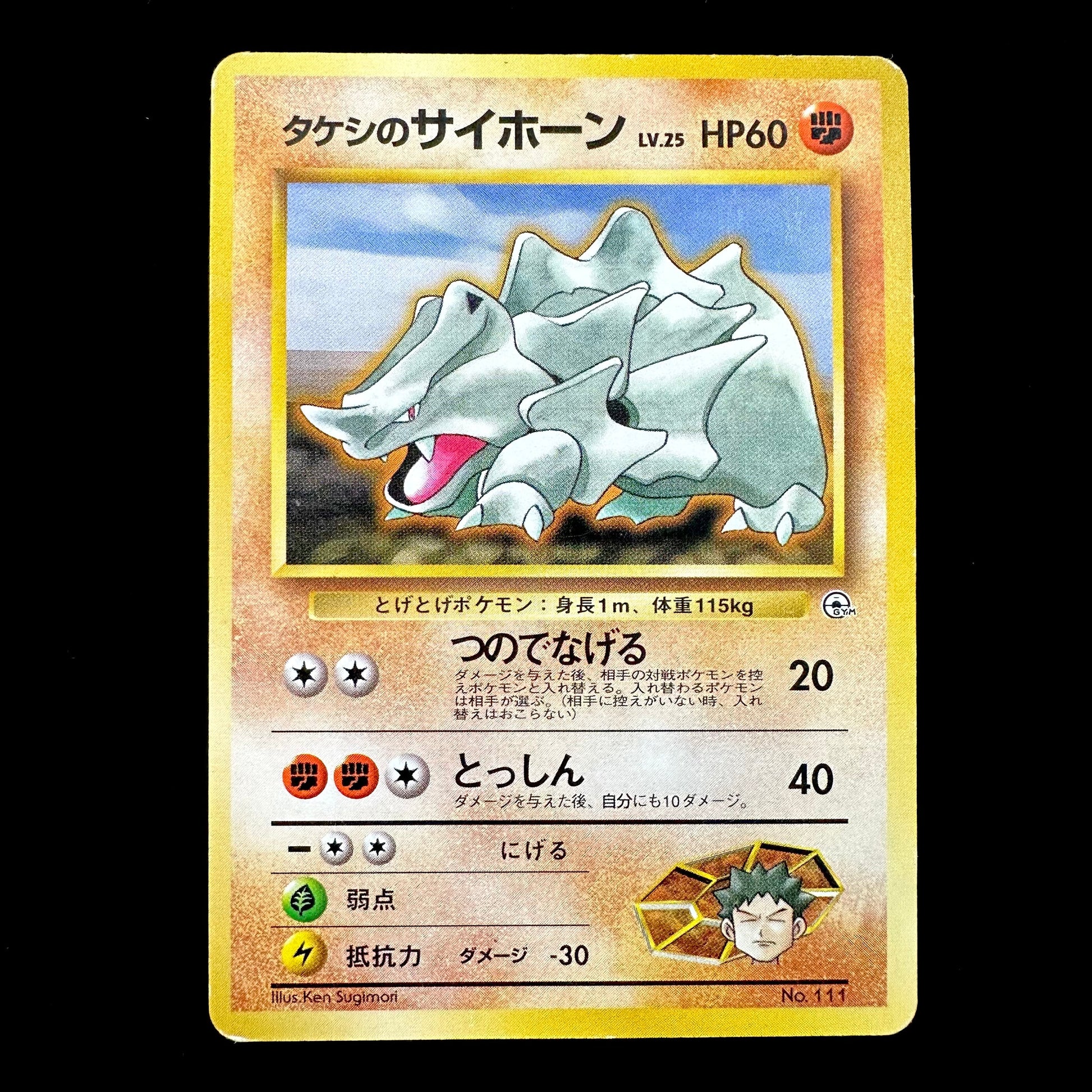 POKEMON CARD GAME GYM - Rhyhorn