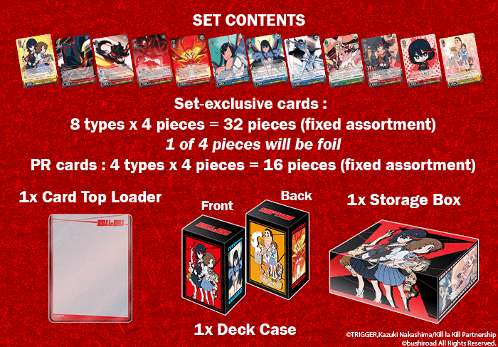 Weiss Schwarz - Kill la Kill - Power Up Set