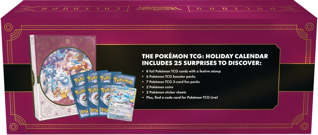 Pokemon 2025 Holiday Calendar