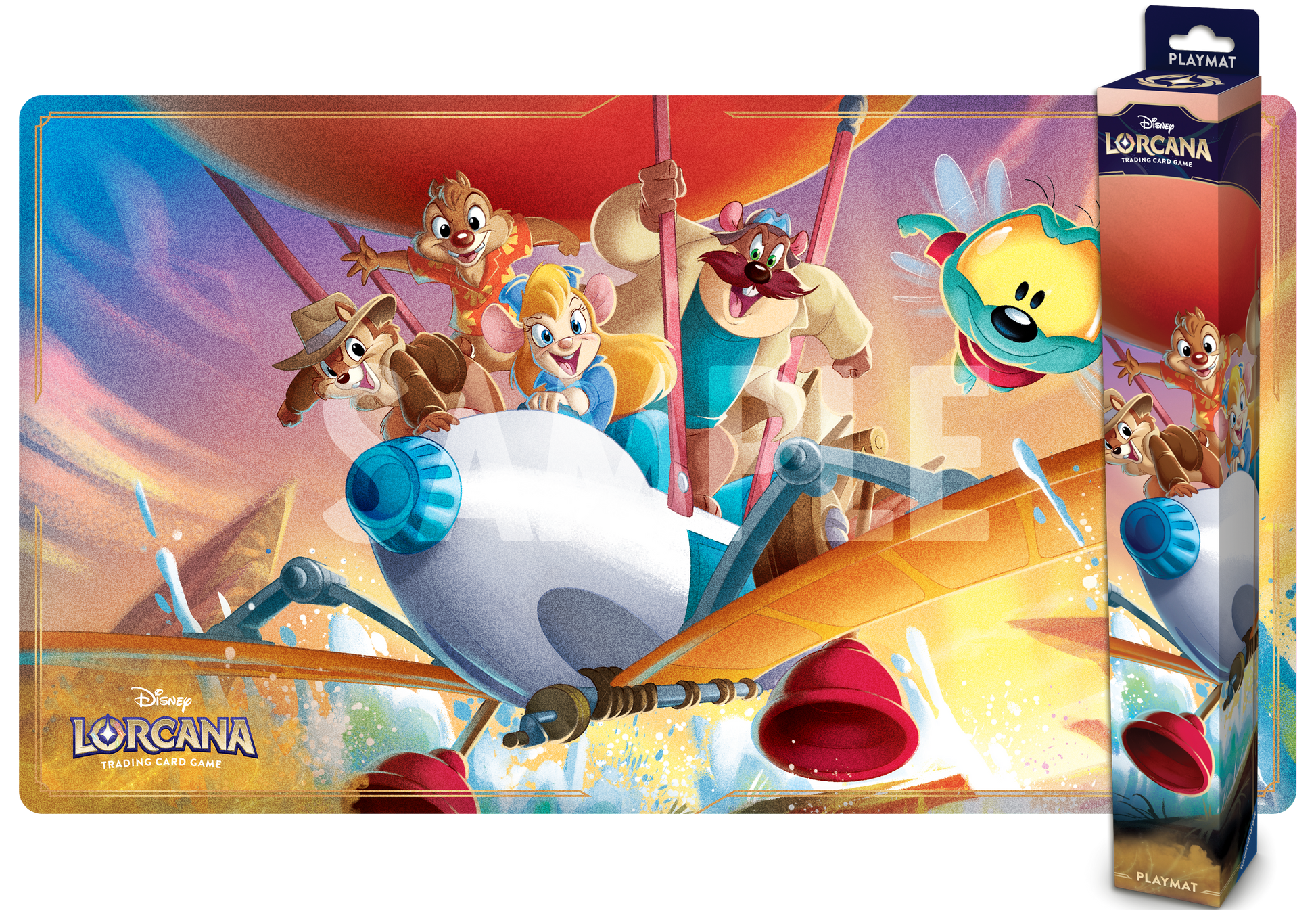 Lorcana Supplies: Rescue Rangers Away! Playmat