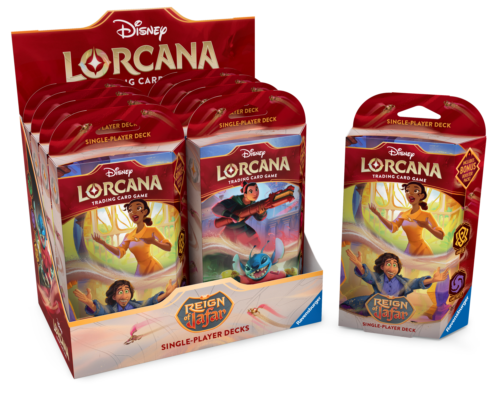 Lorcana: Reign of Jafar:  Starter Deck Display