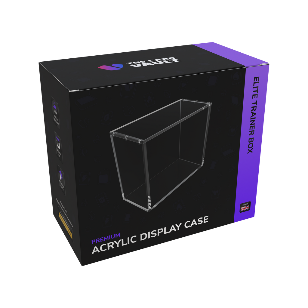 The Card Vault - Premium Acrylic Case - Pokemon Elite Trainer Box (English)