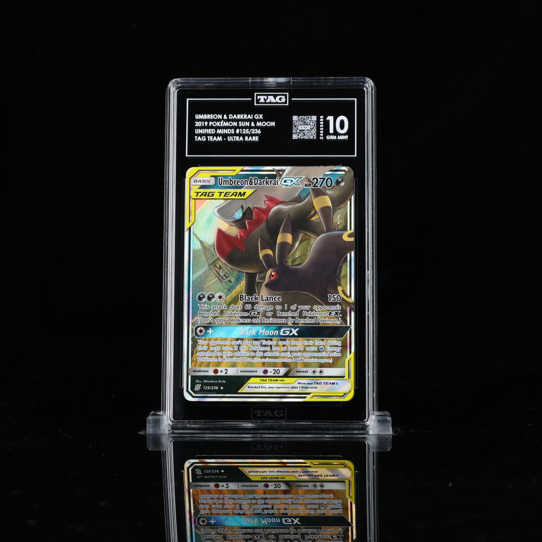Umbreon & Darkrai Tag Team GX Unified Minds #125 TAG 10