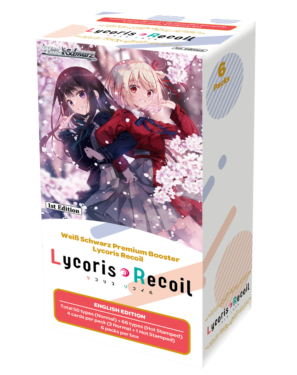 Weiss Schwarz - Lycoris Recoil - Premium Booster Box (6 Packs)