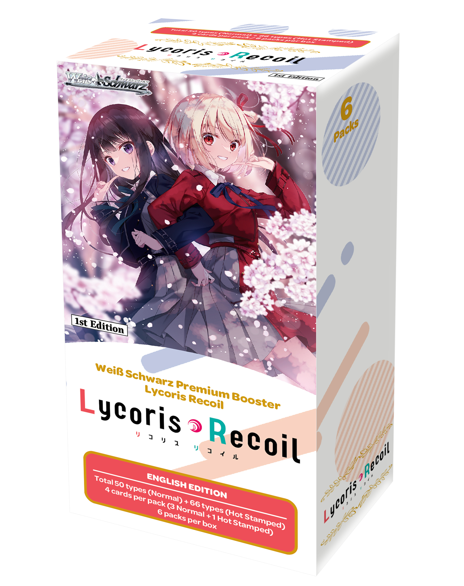 Weiss Schwarz - Lycoris Recoil - Premium Booster Box (6 Packs)