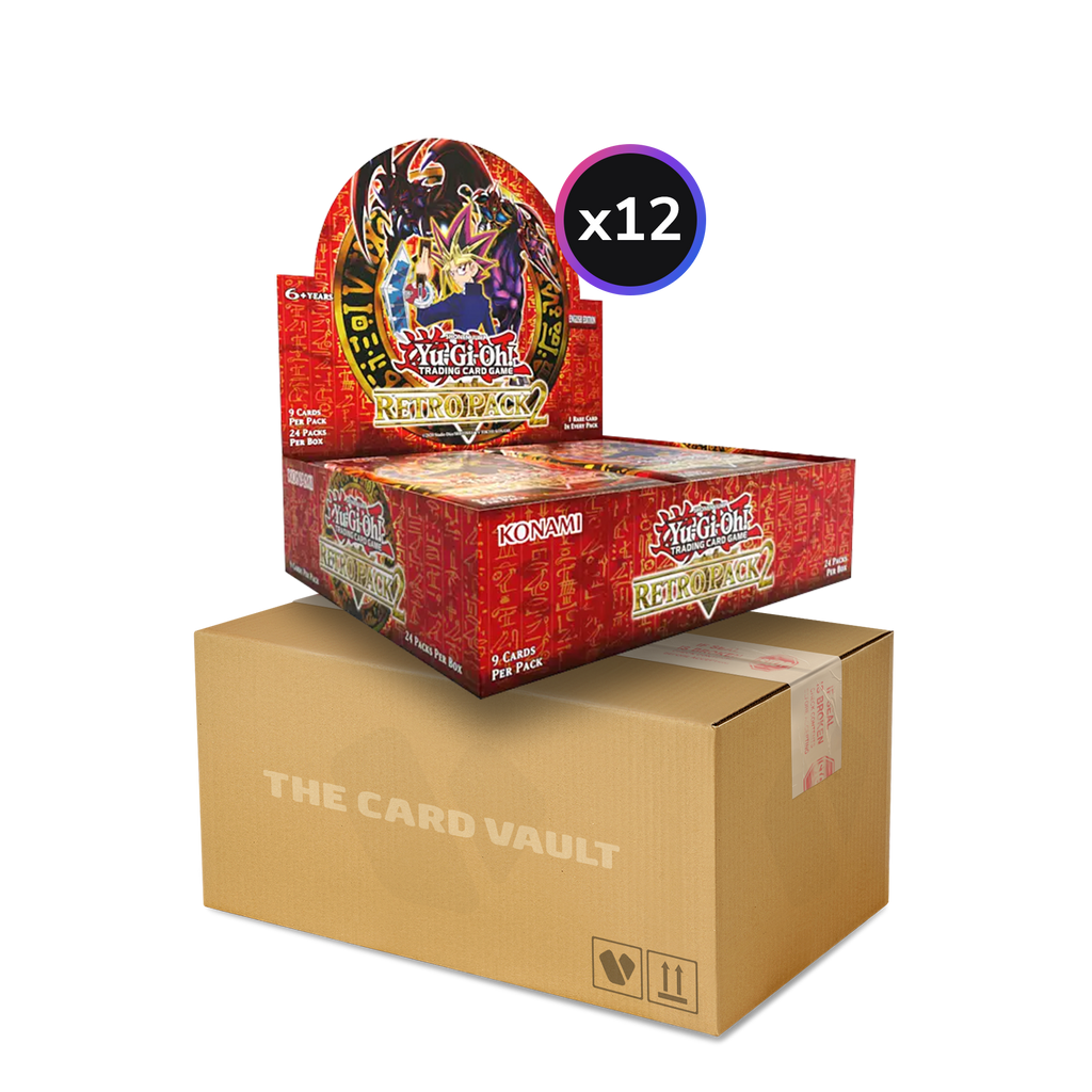 Yu-Gi-Oh! TCG - Retro Pack 2 - Display Case (12x Booster Boxes) (Reprint Edition)