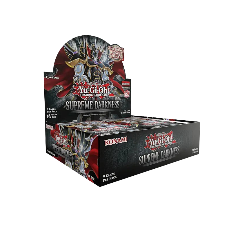 Yu-Gi-Oh! TCG - Supreme Darkness - Booster Box (24 Packs) (1st Edition)