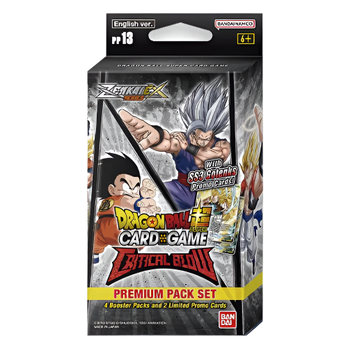 Dragon Ball Super CG Masters - Zenkai Series Critical Blow Premium Pack (PP13)